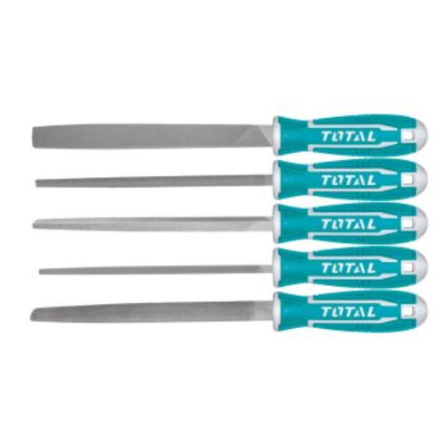 Total 5 Pcs Steel File Set THT918516