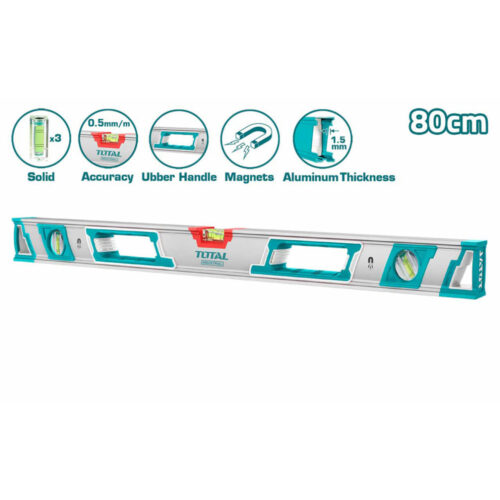 Total Spirit Level With Powerful Magnets TMT28086M