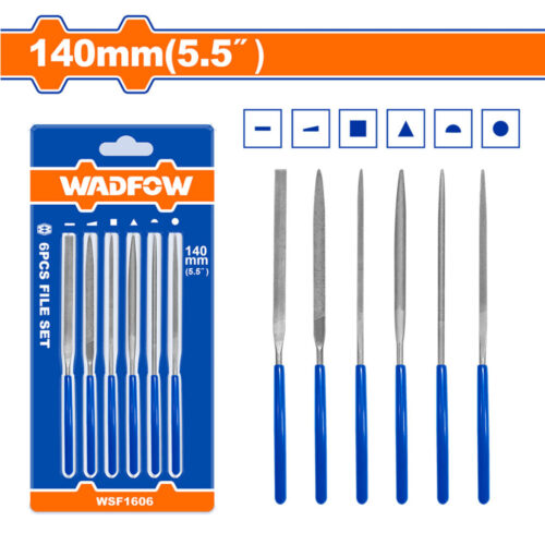 Wadfow 6 Pcs File Set WSF1606