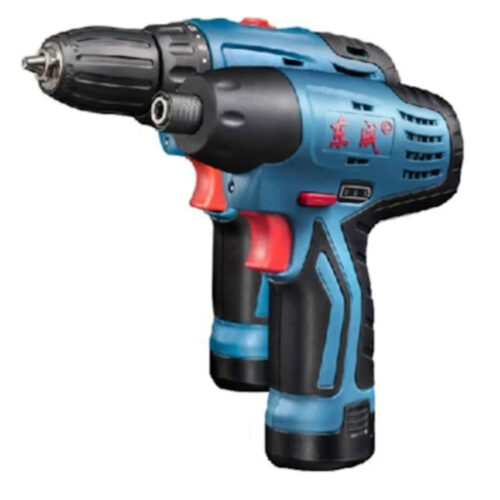 Dongcheng Cordless Kit Driver Drill 12V (DCJZ10-10), Impact Wrench 12V (DCPB10) DCKIT01 (TYPE A) – EXCH