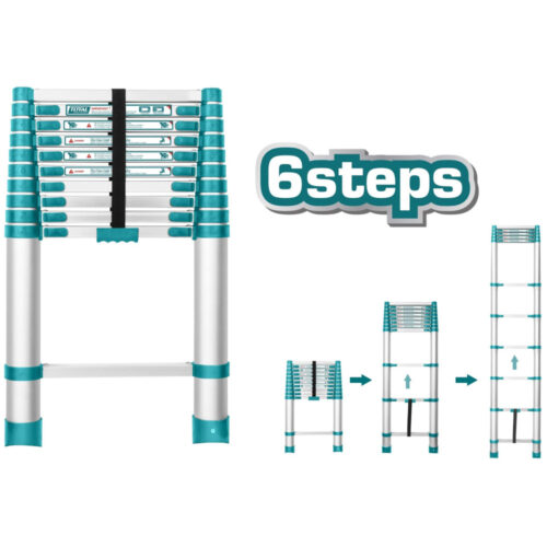 Total Telescopic Ladder THLAD08061