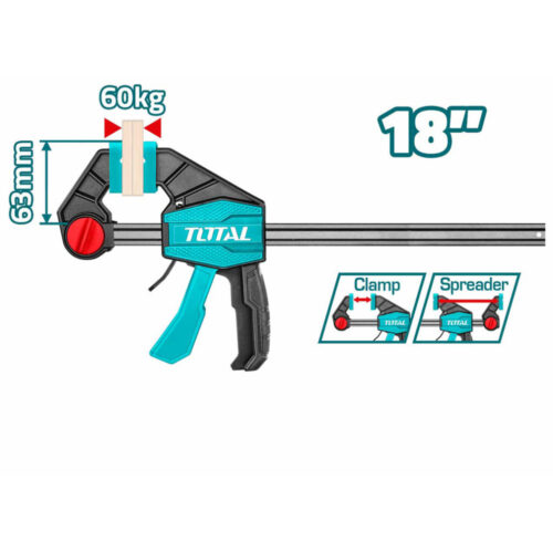 Total Quick Bar Clamps THT1340603