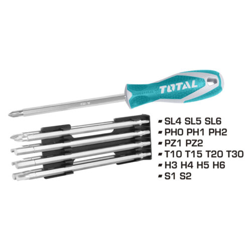 Total 18 IN 1 Screwdriver Set THT250236