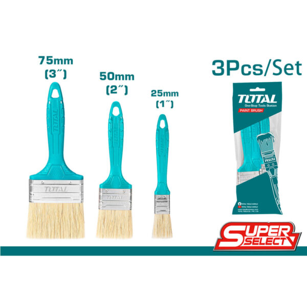 Total 3pcs Paint Brush Set THT8450301