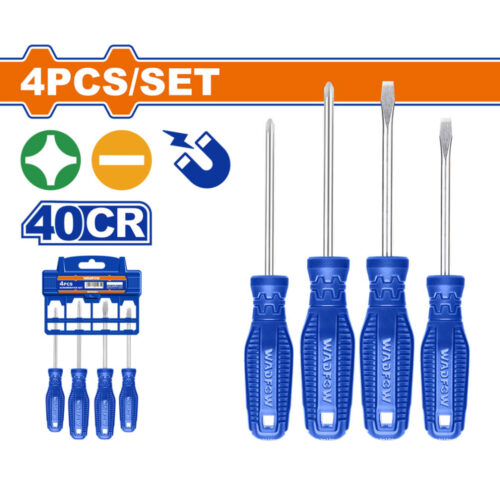 Wadfow 4 Pcs Screwdriver Set WSS2204