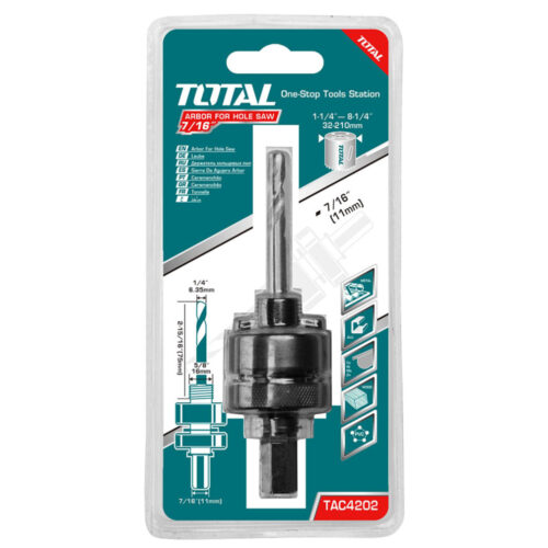 Total Arbor For Hole Saw TAC4202