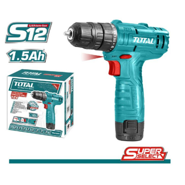 Total Lithium-Ion Cordless Drill TDLI12415