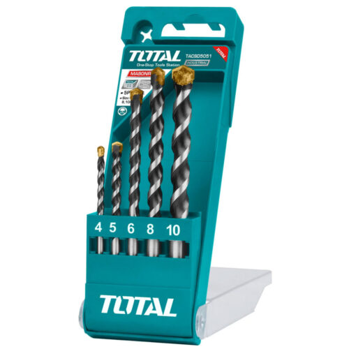 Total Masonry Drill Bits Set TACSD5051