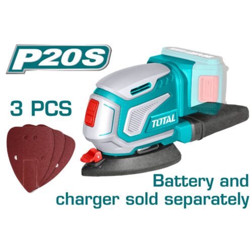 Total Random Orbital Lithium-ion Palm Sander TDSLI2051