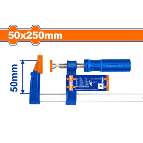 Wadfow F Clamp With Plastic Handle WCP2153