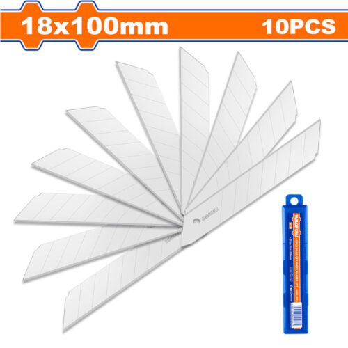 Wadfow 10 Pcs Snap-Off Knife Blades Set WMK1K18