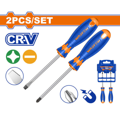 Wadfow 2 Pcs Screwdriver Set WSS1302