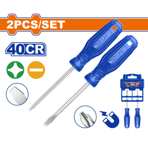 Wadfow 2 Pcs Screwdriver Set WSS2302