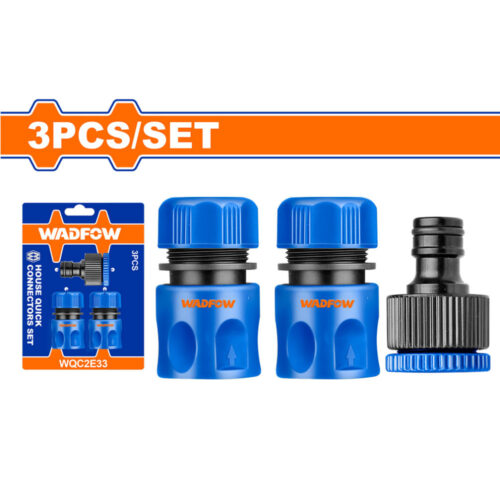 Wadfow 3 Pcs Hose Quick Connectors Set WQC2E33