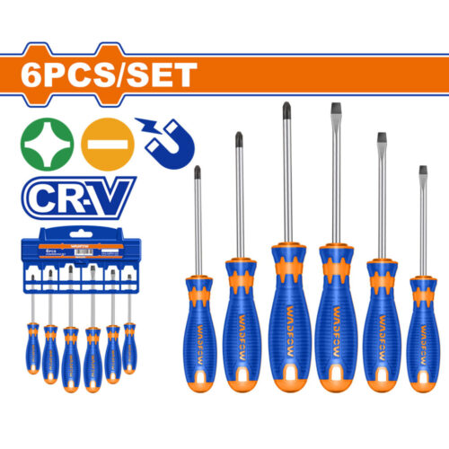 Wadfow 6 Pcs Screwdriver Set  WSS1206