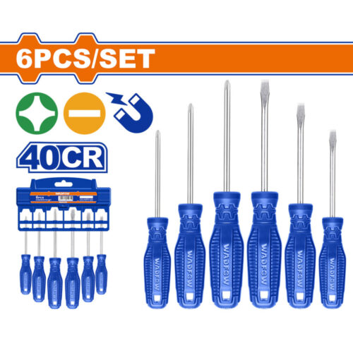 Wadfow 6 Pcs Screwdriver Set WSS2206