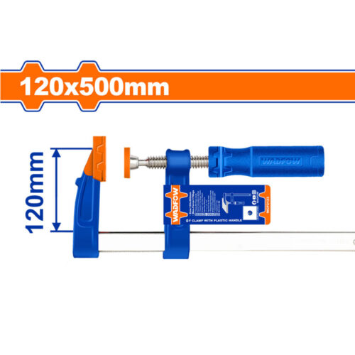 Wadfow F Clamp With Plastic Handle WCP2123