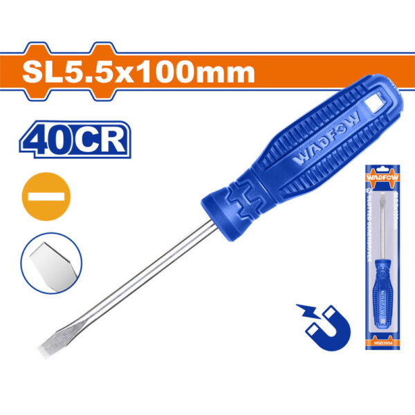 Wadfow Slotted Screwdriver 40CR WSD3954