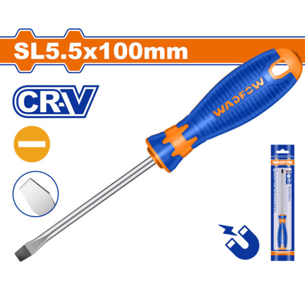 Wadfow Slotted Screwdriver CR-V WSD1954